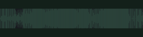 The waveform of the video copy